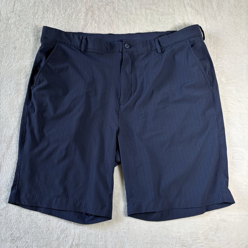 Greg Norman Men's Golf Navy Shorts